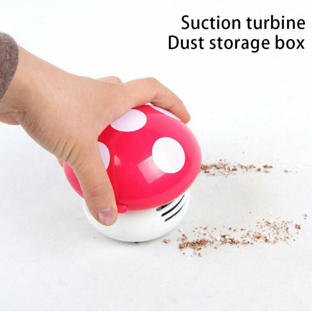 Mini Vacuum Table Cleaner *MUSHROOM* - Picture 2 of 6